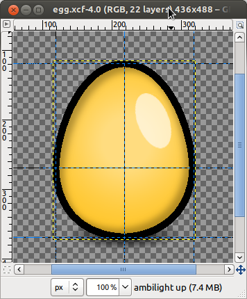 The egg is drawn...
